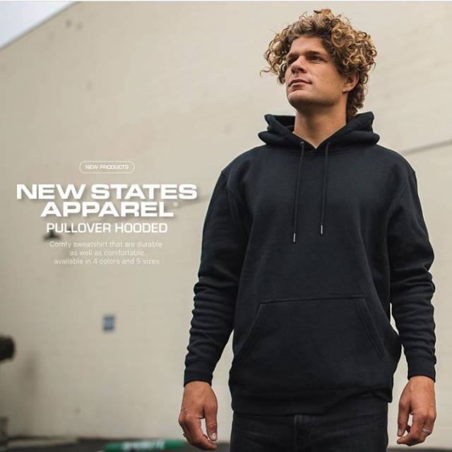 Sweater Hoodie New States Apparel Super Blend 9500 Original