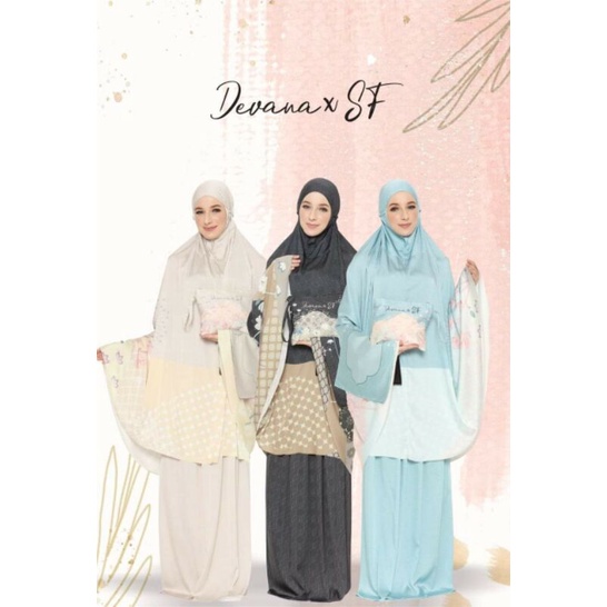 PREMIUM MUKENA DEVANA SF SET 70% SUTRA