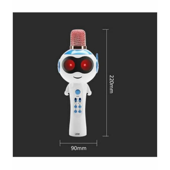 MICROPHONE KARAOKE L-838 BLUETOOTH FOR KIDS