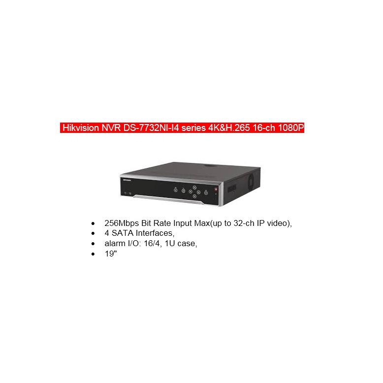 Hikvision NVR DS-7732NI-I4 series 4K&H.265