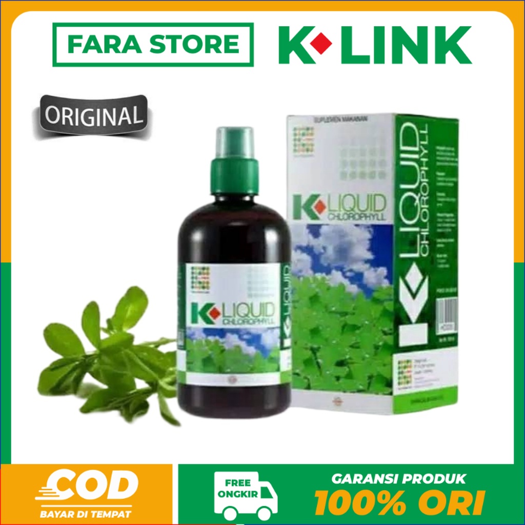 [COD] K-LINK CHLOROPHYLL 500ml | K-LIQUID KLOROFIL KLINK | KLOROFIL ALFALFA KLIQUID CHLOROPHYLL
