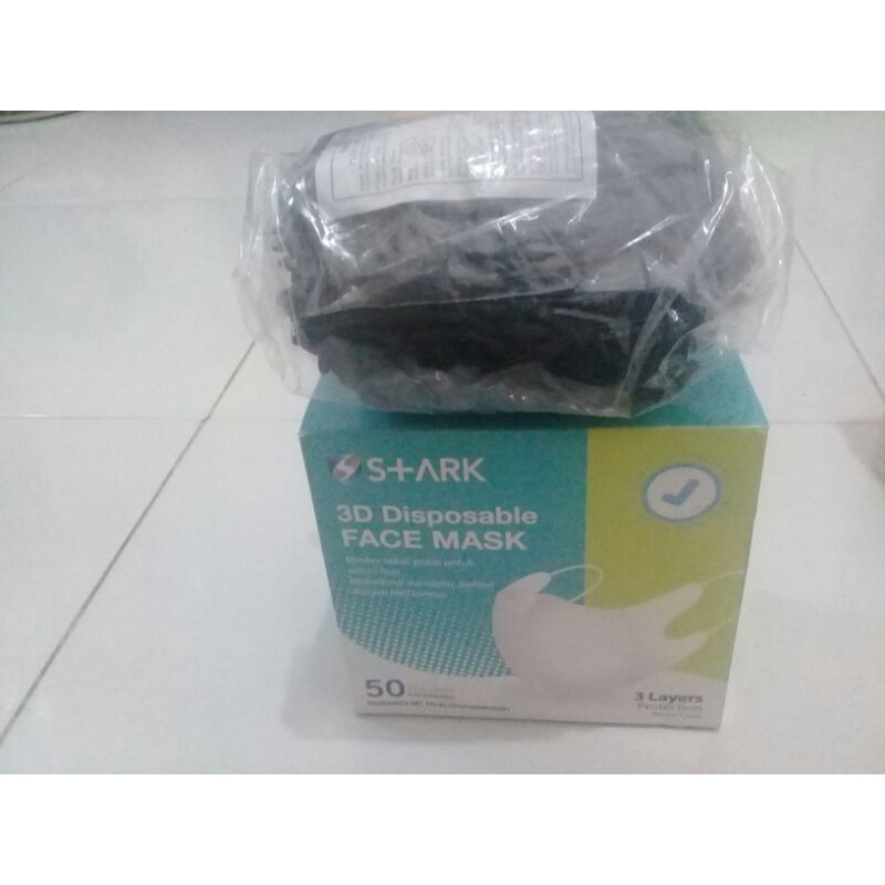 Masker Duckbill warna hitam