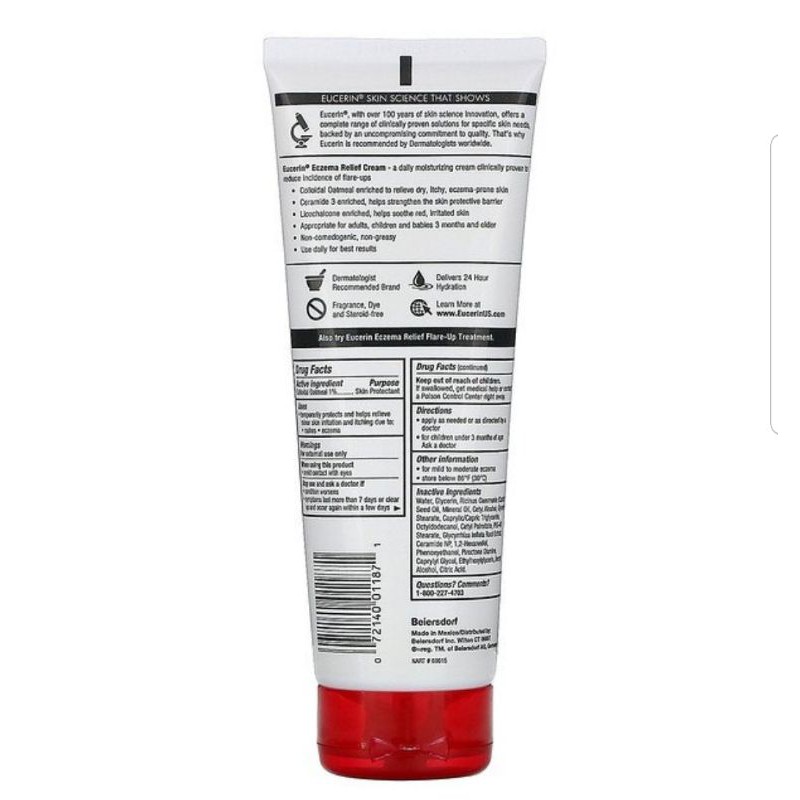 Eucerin Eczema Relief Cream 226 Gr
