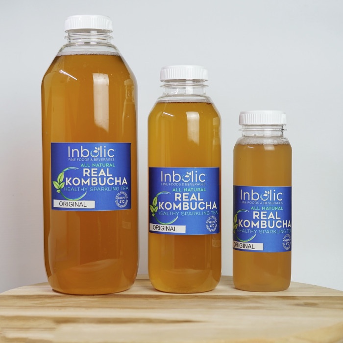 

(BISA COD) Probiotic Drinks - Kombucha | Keto & Diabetic Friendly | 1L - Original