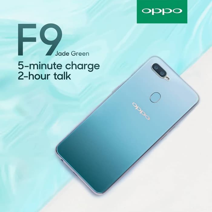 Oppo F9 4 64 Jade Green Limited Edition Garansi Resmi Oppo 1 Tahun Shopee Indonesia