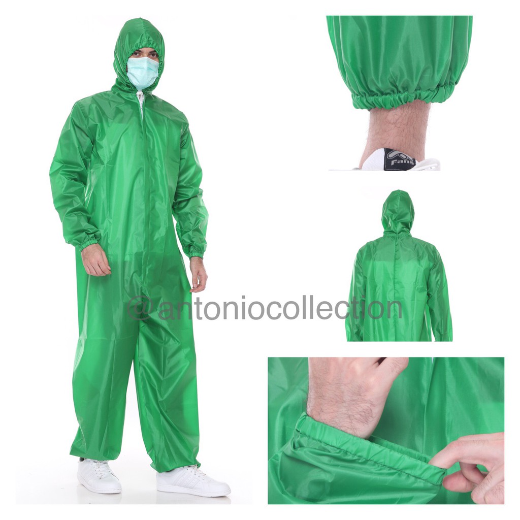 Baju Apd / Hazmat Suit Bahan Parasut Bisa Dicuci