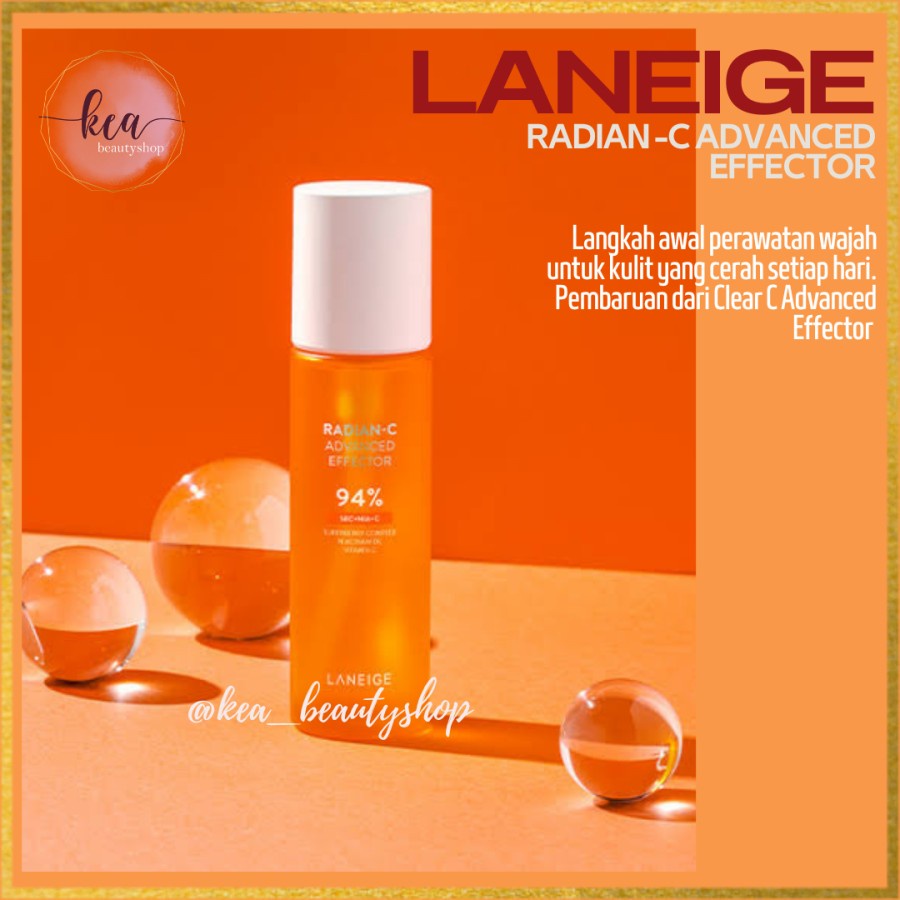 Jual LANEIGE CLEAR C ADVANCED EFFECTOR EX RADIAN C ADVANCED EFFECTOR