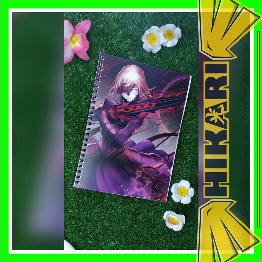 

Note Book Anime Custom Arturia Pendragon Alter Fate Grand Order