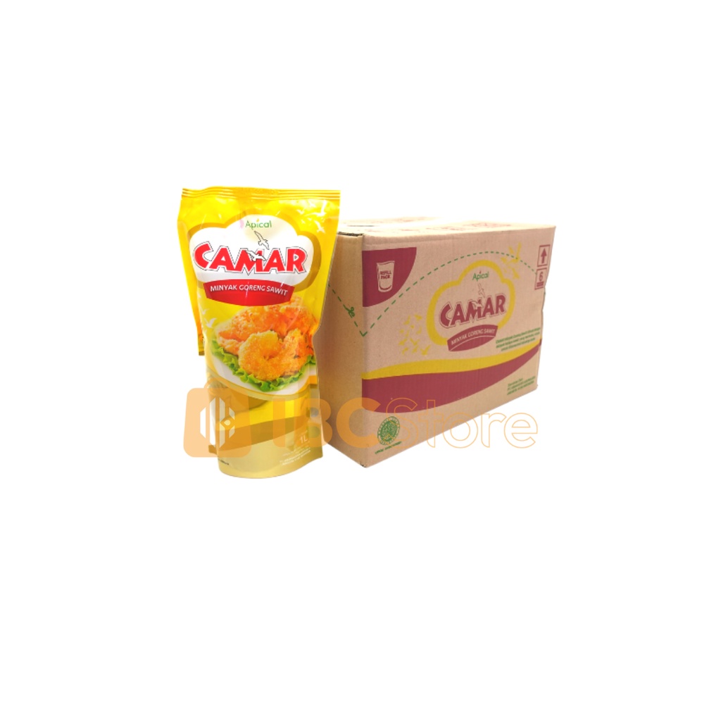 

Minyak Goreng Camar 1L Pouch , 1 karton 12 pouch