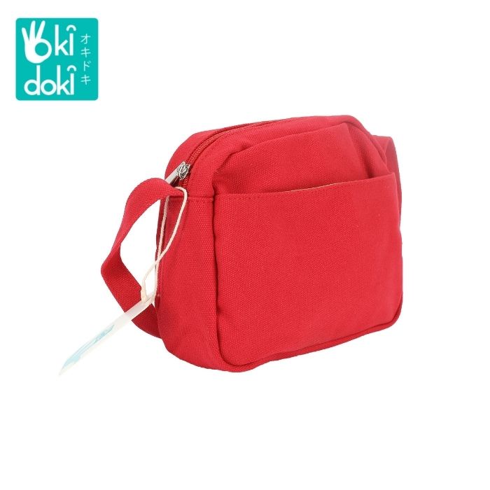 OKIDOKI Bag Sling Canvas 19Swe0029 Red - Tas Kanvas