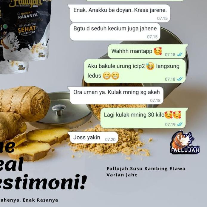 

Update! Susu kambing etawa bubuk Fallujah 500gr