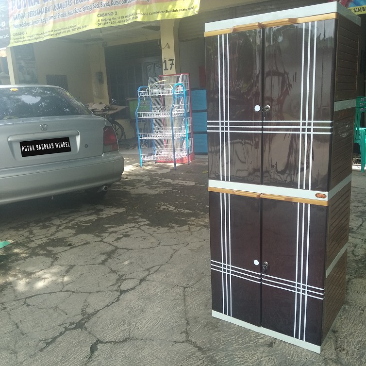 Lemari Plastik Naiba 4 Susun Kualitas Premium
