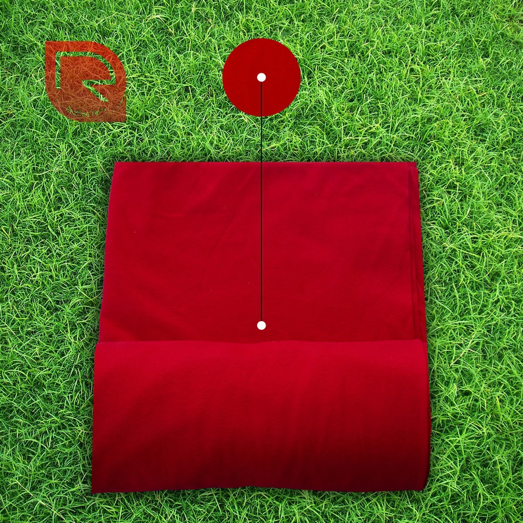 KAIN KAOS KILOAN COTTON SEMI COMBED 24S MERAH (BAHAN KAOS)