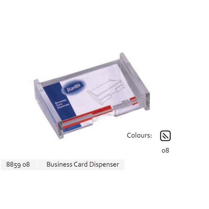 

Bantex card Dispenser Acrilyk / tempat Kartu Nama berkualitas 8859 08