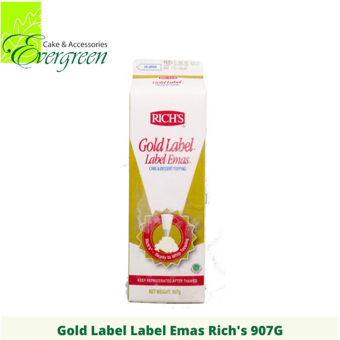 

RIch Topping Gold Label 900 g TERLARIS TERPERCAYA ORIGINAL