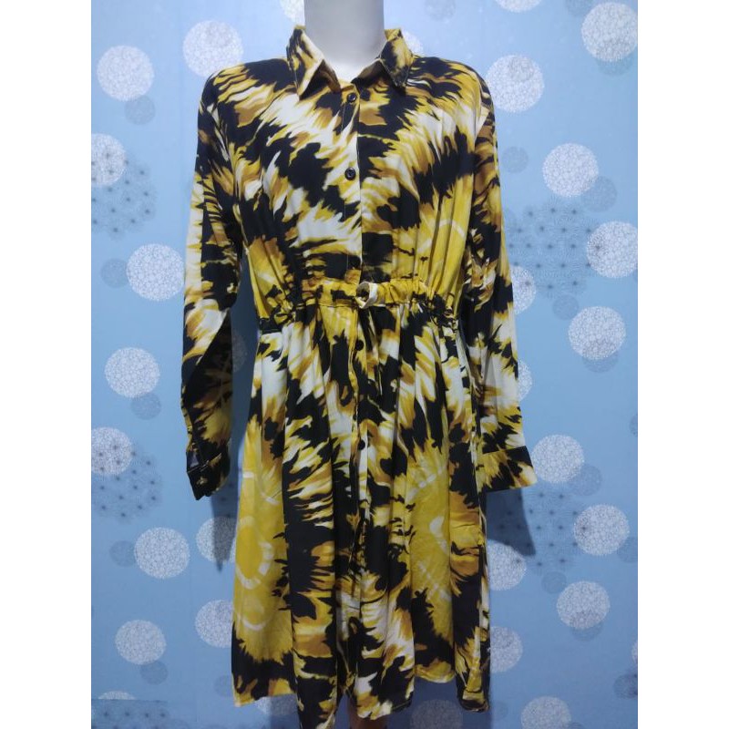 TUNIK TIDI//(tali pinggang)atasan tunik