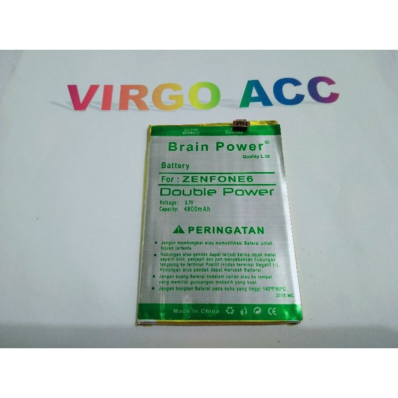 Batre Baterai Battery Asus Zenfone 6 Double Power Battery Hp