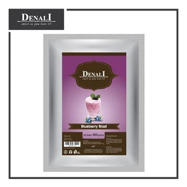 

Denali Blueberry Blast Frappe Powder