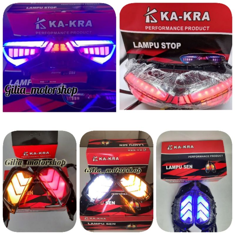 Stoplamp Led Belakang Nmax New 2020 Plus Sen Depan Running Yamaha Nmax New 155 2020 2021(paket)