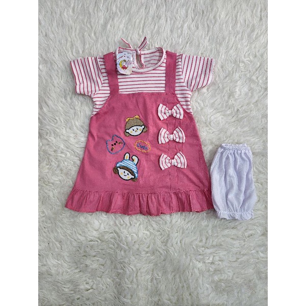 baju bayi perempuan dress baby girl hsv9