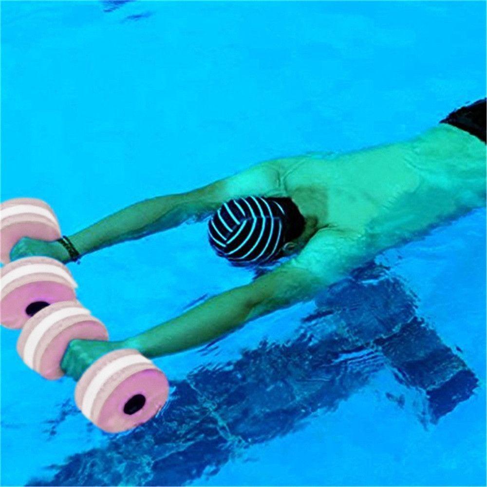 Chookyy water floating dumbbell Portable Kolam Latihan Busa EVA The dumbbell water