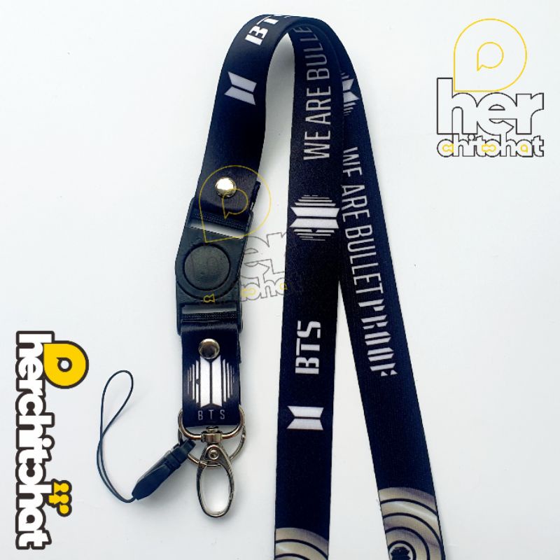 

Lanyard BTS - PROOF Album (Strap Tali ID Card KPop Unofficial)