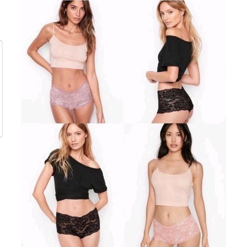 VS Lace Boyshort