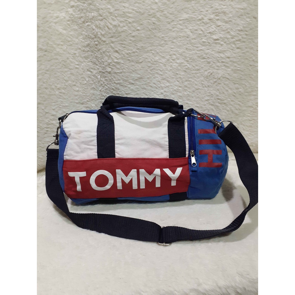 Tas Second / Preloved TOMMY HILFIGER Sling Bag / Duffle Bag / Selempang / Bekas