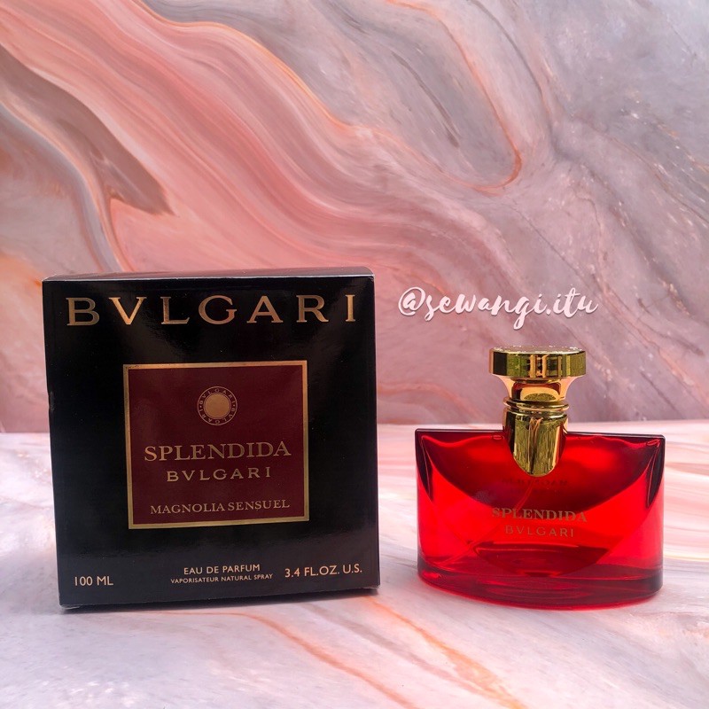BVLGARI SPLENDIDA MAGNOLIA SENSUEL PARFUM ORI SINGAPORE 100ml