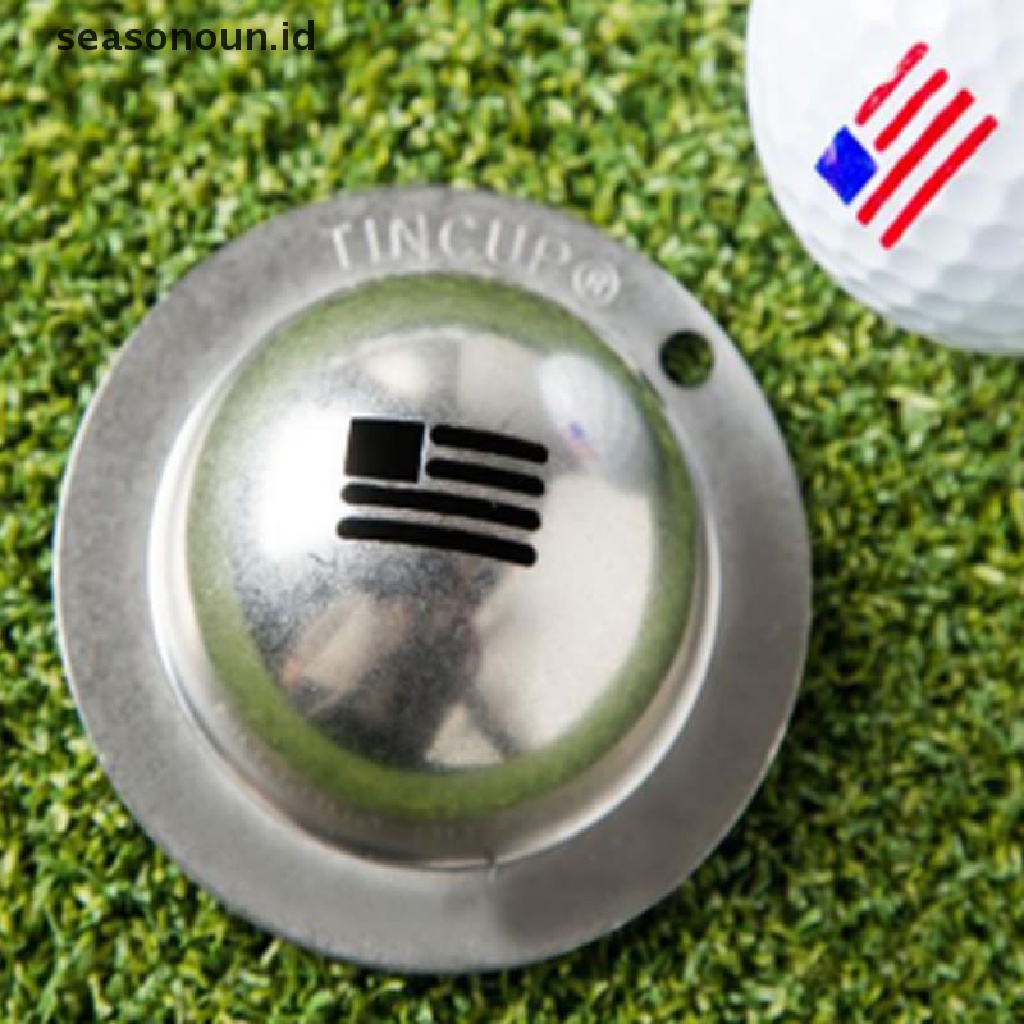 【seasonoun】 1Pc Golf Ball Line Marker Stencil Steel Marker Pen Golf Putt Position Aids Tool .