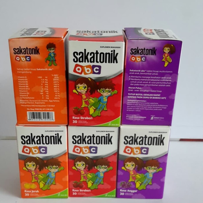 Sakatonik ABC || penambah nafsu makan dan daya tahan tubuh