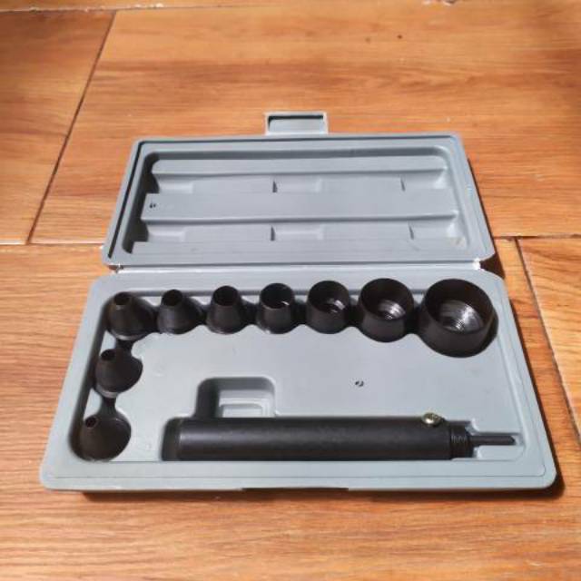 Alat Plong Gasket Punch Set 10pcs alat pembolong gasket gasket punch gasket plong