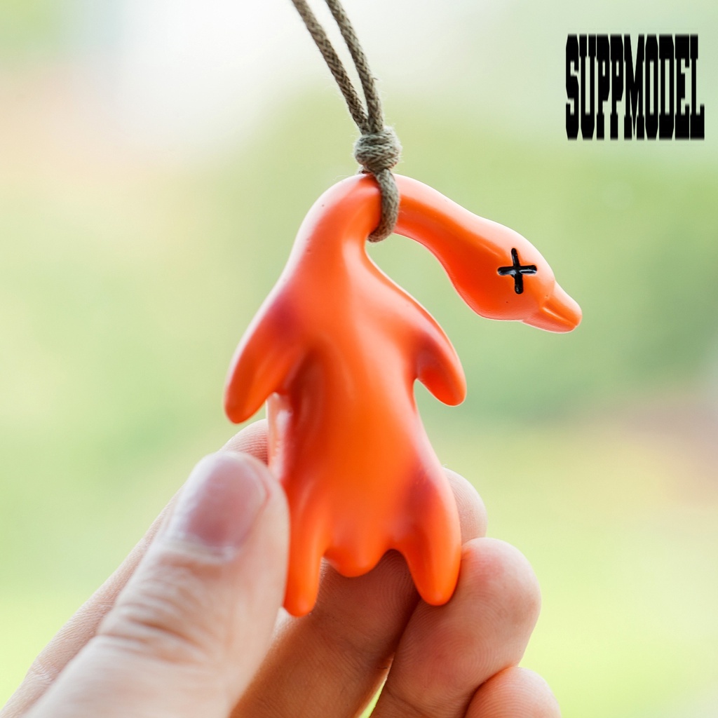 Suppmodelx Ornamen Gantung Model Bebek Panggang Bahan Resin Untuk Dekorasi Interior Mobil