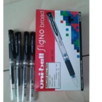 

Pulpen Pen Unibell Signo - Hitam/ lusin ---Terbaru---
