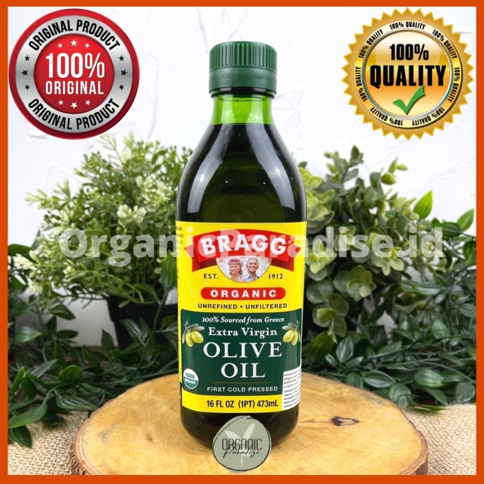 

Bragg Organic Virgin Olive Oil / Minyak Zaitun Organik Bragg 473 ml