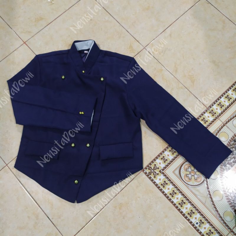 Beskap Solo / Warna Navy (Biru Dongker)