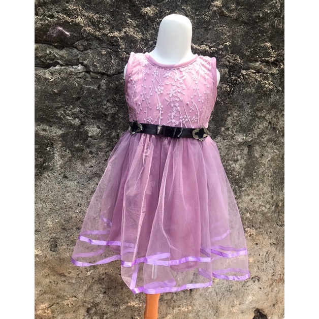 DRES ANAK PEREMPUAN TILE GLITTERS MIX TUTU