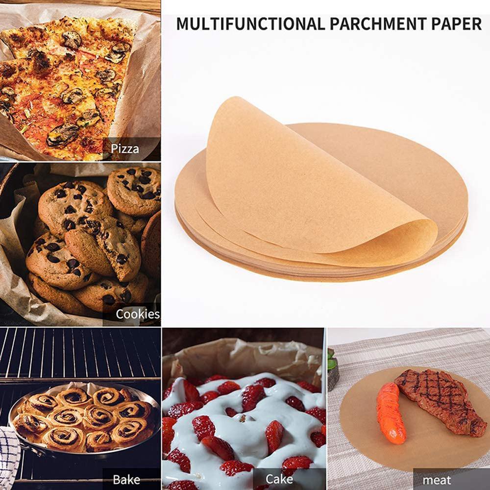 【 ELEGANT 】 Parchment Paper Oil-absorption 100Pcs Cookie Oven Pastry Barbecue Baking Sheet