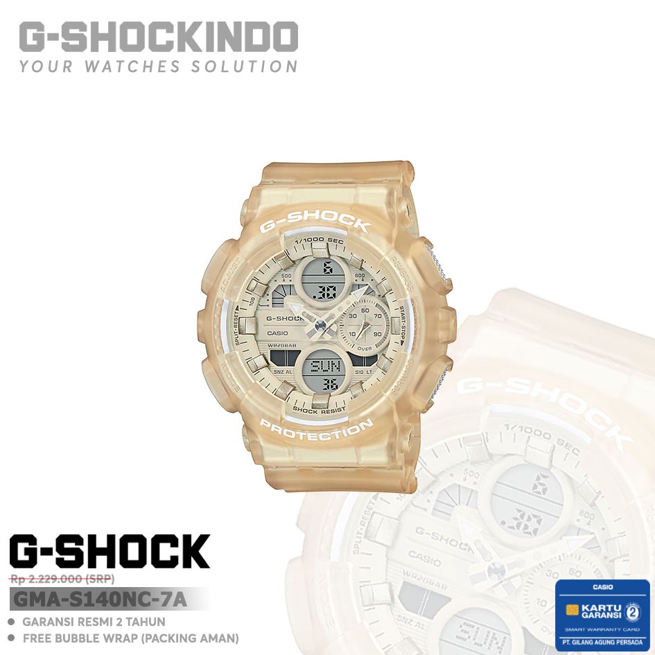 Casio G-Shock GMA-S140NC-7A / GMA-S140NC-7ADR Original