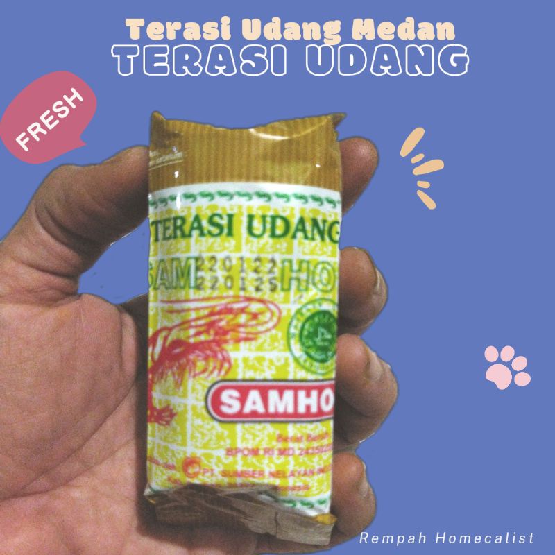 Terasi Udang Medan Original Kemasan Baru