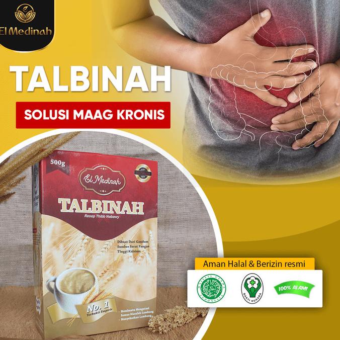 

Talbinah El Medinah Resep Thibb Nabawy 500gr | Tepung Gandum 100% Asli