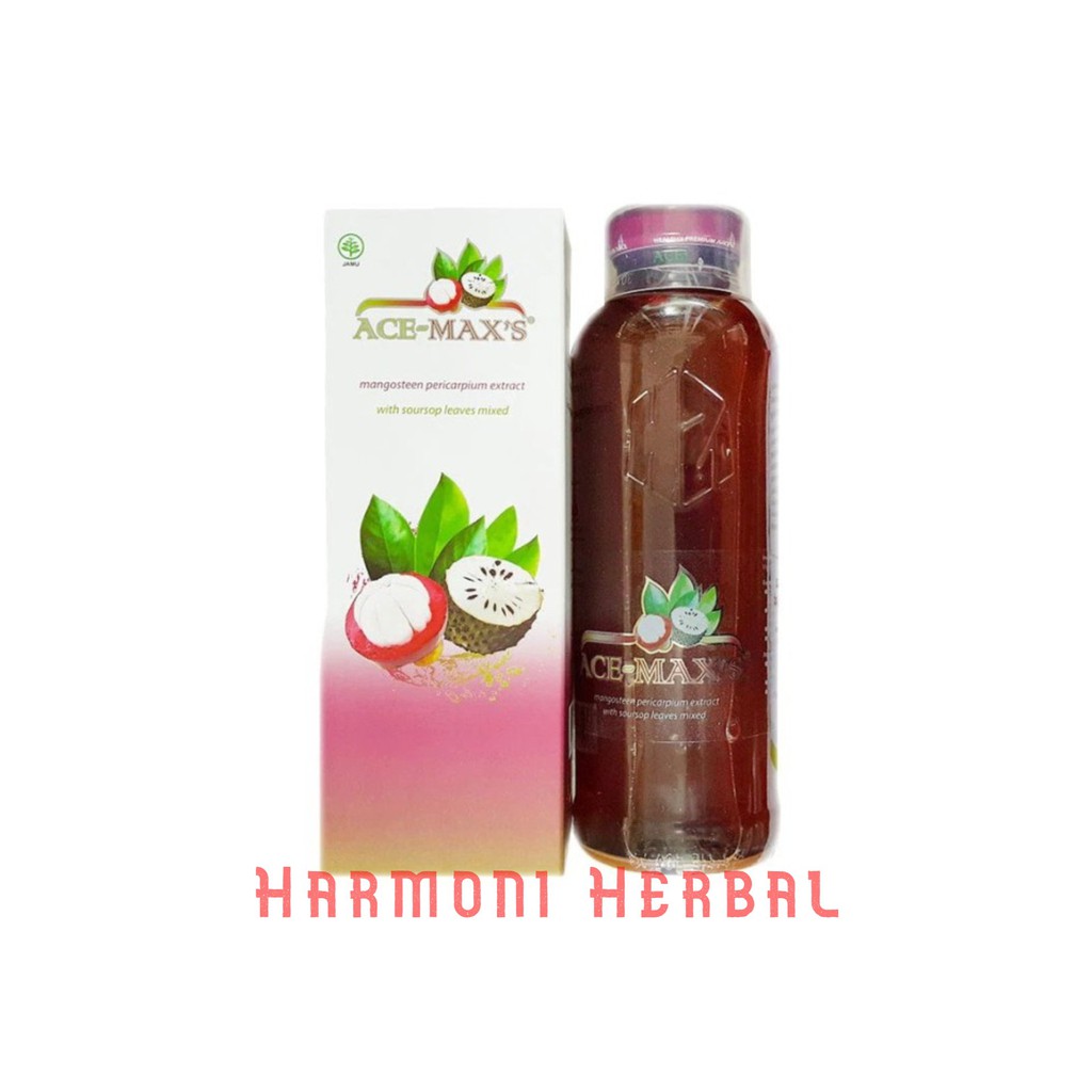 Ace Maxs Ekstrak Kulit Manggis Daun Sirsak Herbal Obat Kanker Ace Max