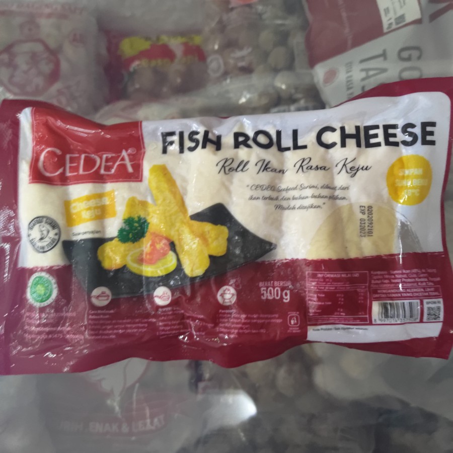 

Cedea fish roll cheese 500 gr