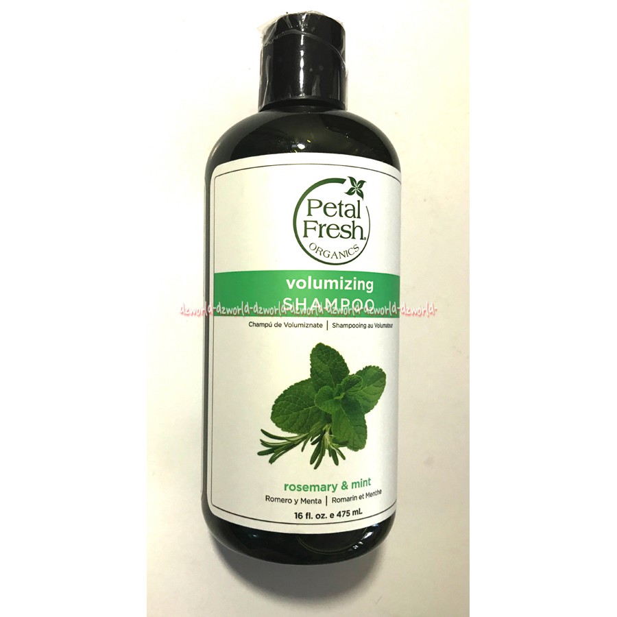 Petal Fresh Volumizing Shampoo Rosemary Mint Sampo Rambut 475ml