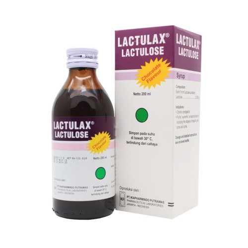 LACTULAX SIRUP 200 ML - MENGATASI KONSTIPASI