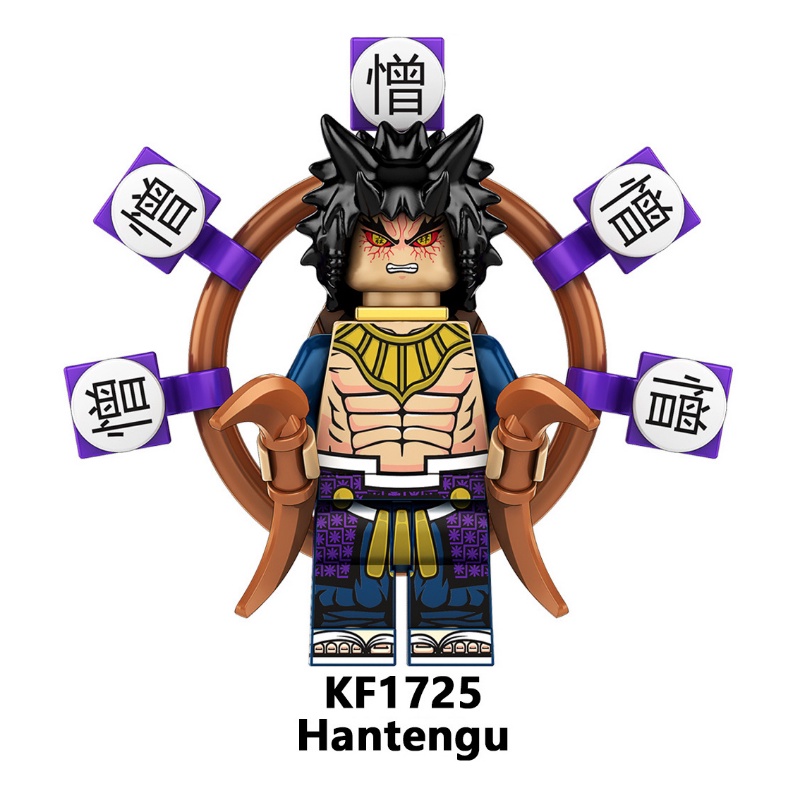 Mainan Action Figure Minifigures Daki Douma Kaigaku Hantengu Demon Slayer Untuk Koleksi KF6163