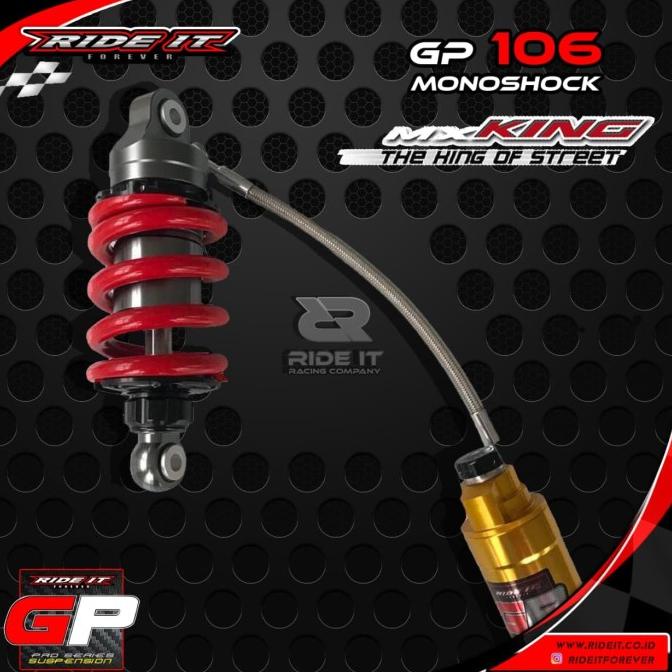 Shock Tabung pisah MX GP 106 by Ride It Limited stock