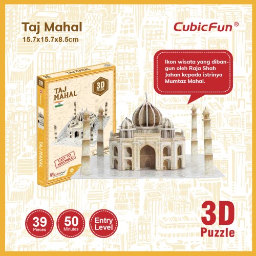 Cubicfun - Cubic Fun - 3D Puzzle Cubicfun Type S - DIY Puzzle - Pazel