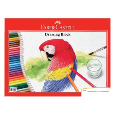 

Faber-Castell Drawing Book / buku gambar A4