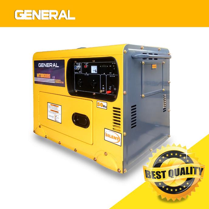 General Mt6800Gs Genset Generator Power Suply Diesel Silent 5000 Watt